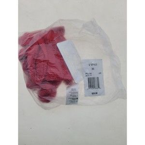 New L*Space Lee Lee Bikini Top Red Women's Size X-Small